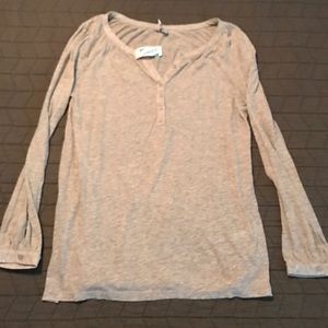 Old Navy heather gray light sweater long sleeve
